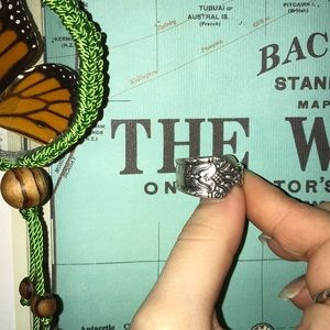 Antique Vintage Recycled Spoon Ring